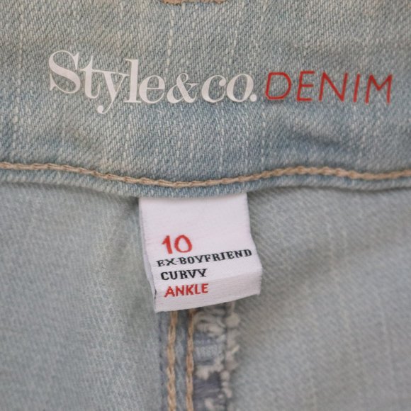 Style&Co. | Ex-Boyfriend Mid Rise Jeans NWT | 10 - Picture 8 of 8